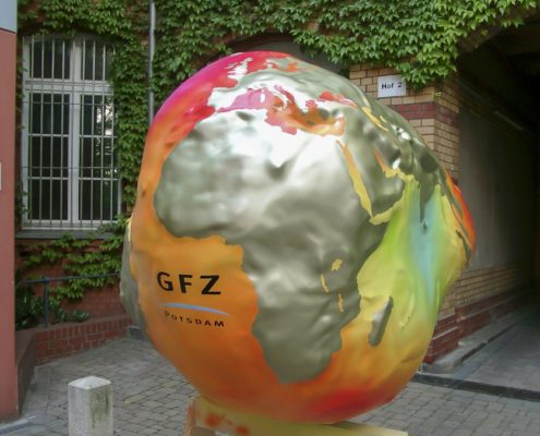 Gravitationskartoffel des GFZ Potsdam
